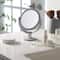 Home Details Dual Sided 10X Magnification Rubberized Vanity Mirror